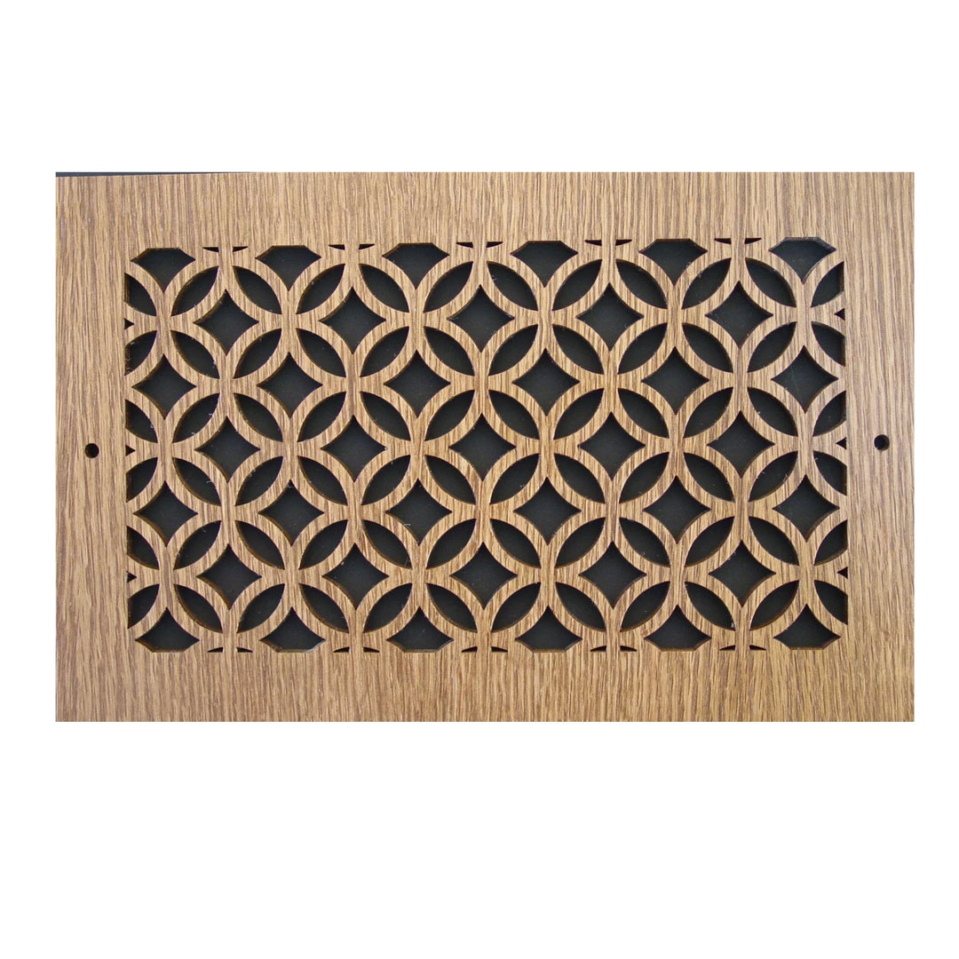 Wood Wall and Ceiling Vent Covers Pattern H Vent Cover Pattern Cut, Inc. - VCU