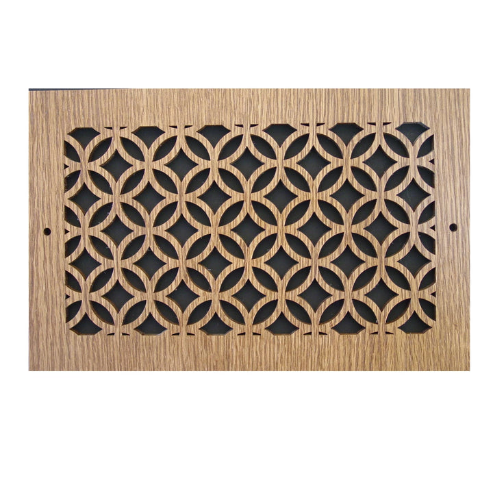 Wood Wall and Ceiling Vent Covers Pattern H Vent Cover Pattern Cut, Inc. - VCU