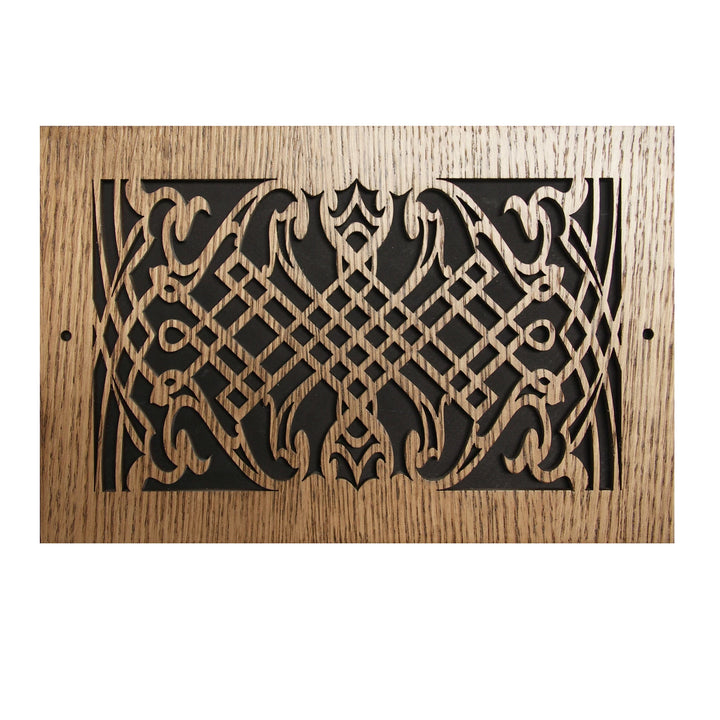 Wood Wall and Ceiling Vent Covers Pattern K Vent Cover Pattern Cut, Inc. - VCU