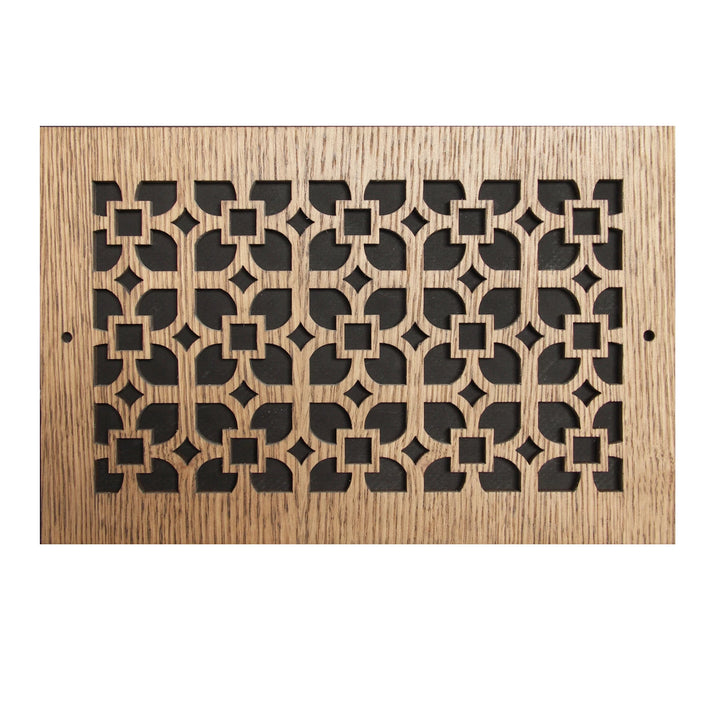 Wood Wall and Ceiling Vent Covers Pattern Q Vent Cover Pattern Cut, Inc. - VCU